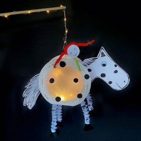Lykten Pippi langstrømpe