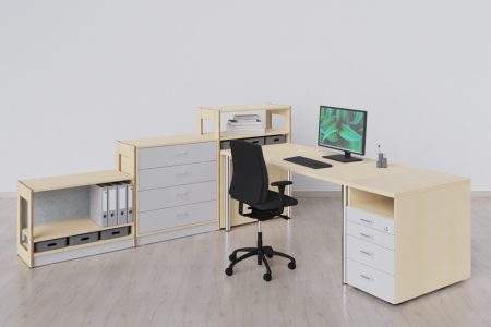 DESKLine kontormøbler - Planløsning 072-A