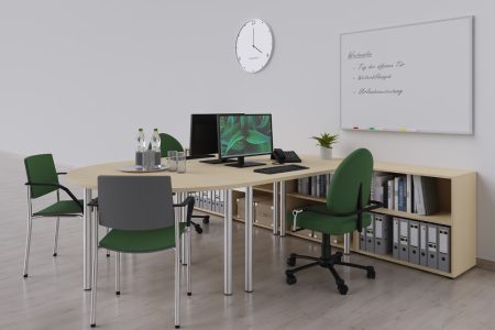 DESKLine kontormøbler - Planløsning 117-A